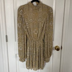 ASOS edition beaded formal dress